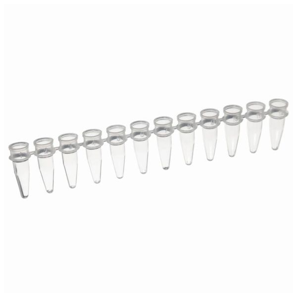 PCR 12-Strip Tubes, 125/Pk