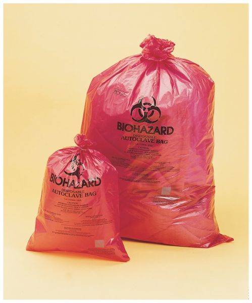 RED BIOHZRD BAG 15-20GAL 200PK