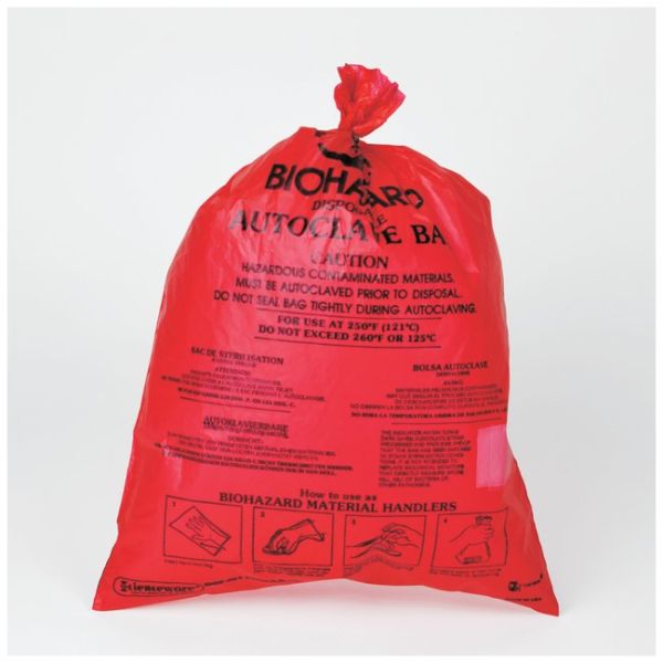 Bel-Art™ SP Scienceware™ Benchtop Biohazard Disposal Bags