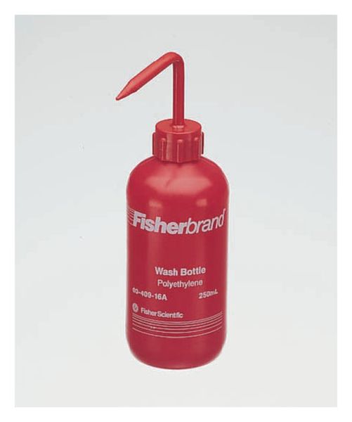 Fisherbrand™ Red Washing/Dispensing Bottles