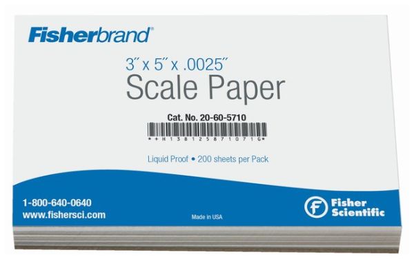 Fisherbrand Liquid Proof Scale Papers, 2
