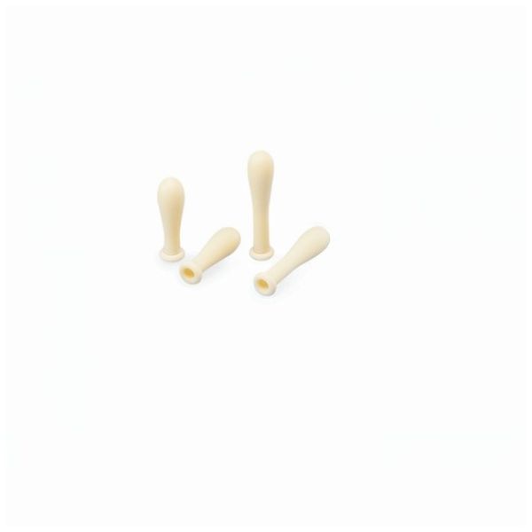 RUBBER TEAT, SILICONE, 1ML, (SMALL)