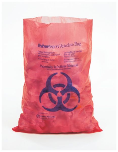 FB HD Biohazard Waste Bags  200/Cs