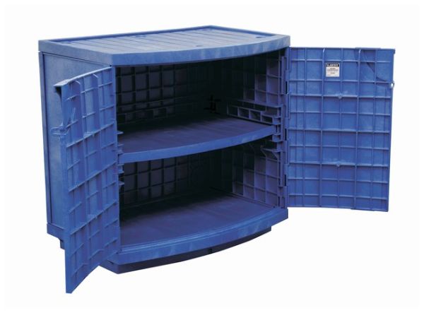 Justrite™ Polyethylene Corrosives/Acid Cabinet