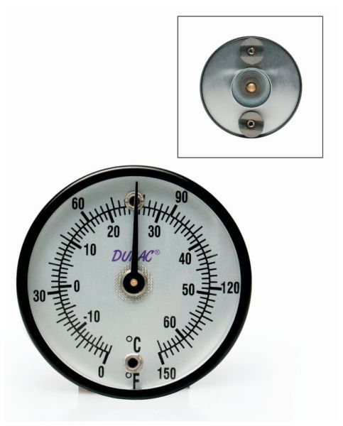H-B Instrument™ Durac™ Bi-Metallic Surface Temperature Thermometers: Stainless Steel