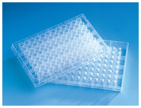 PLATE 96WL U-BTM PP NAT 100CS