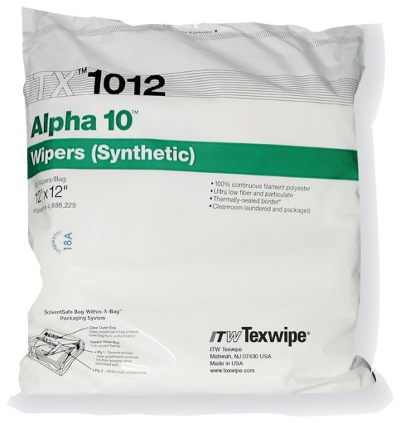 Texwipe™ Alpha™ 10 Sealed-Border Wipers