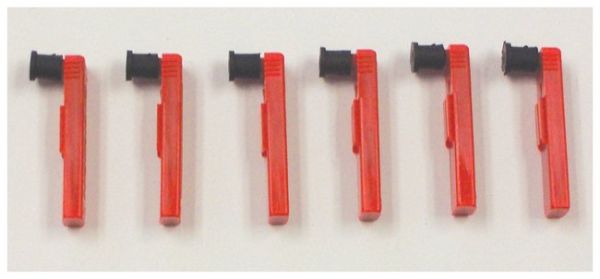 REPLACEMENT PENS STD RED 6/PK