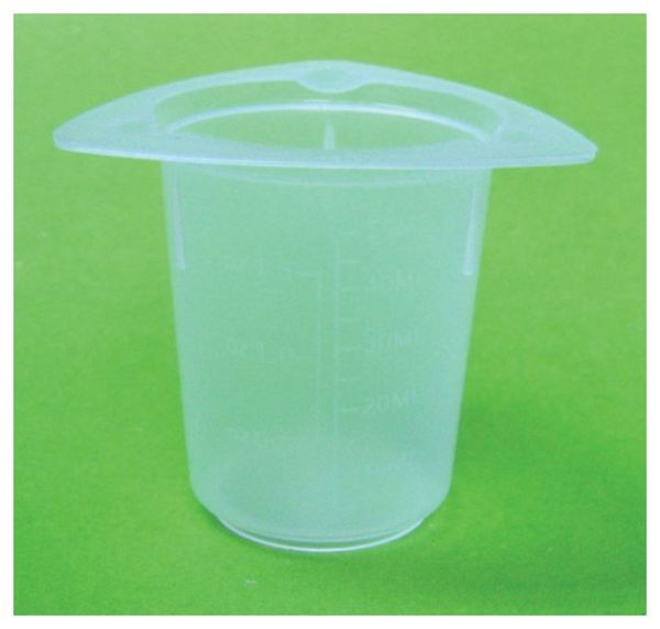 BEAKER TRI-CORNER 50ML 100/CS