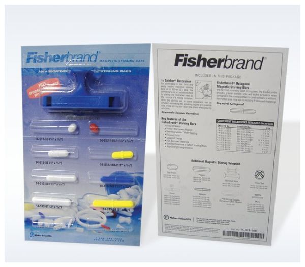 Fisherbrand™ Octagonal Stir Bar Multipack with Restrainer