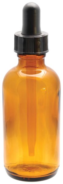 Bottle Drop Amber Glass 60ml 36/Cs