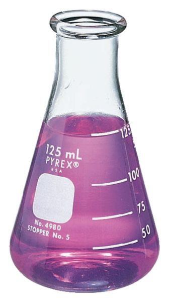 Flask Erlenmeyer, Pyrex, 300ml, pk/12