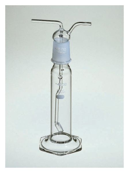  PYREX™ Gas Washing Tall-Form Bottles with Fritted Discs with Stopper Assembly