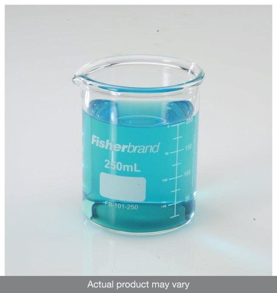 Reusable Glass Berzelius Beakers 300mL (