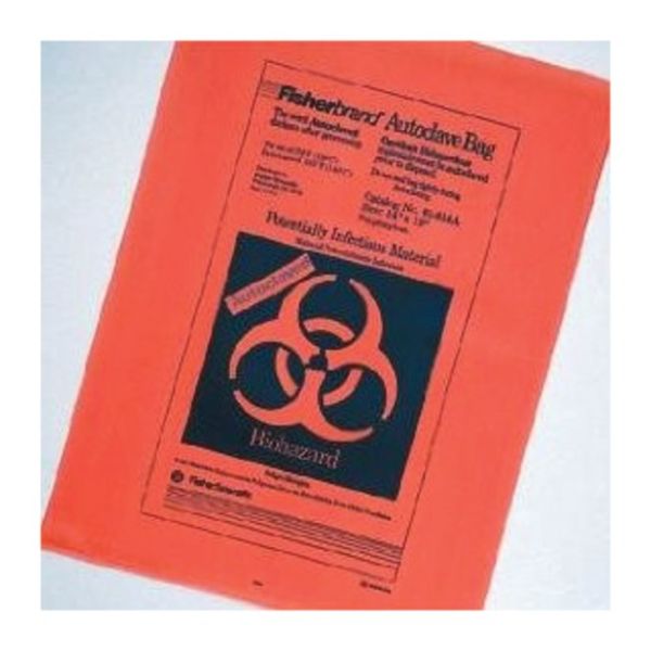 Bag Biohazard, Autoclave, 8.5X11