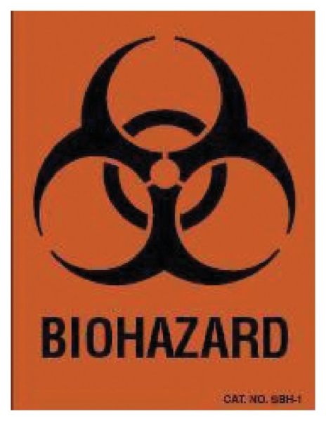 Shamrock Labels Biohazard Labels