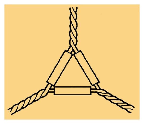 Triangle Iron 2«'(64mm) (12/PK)