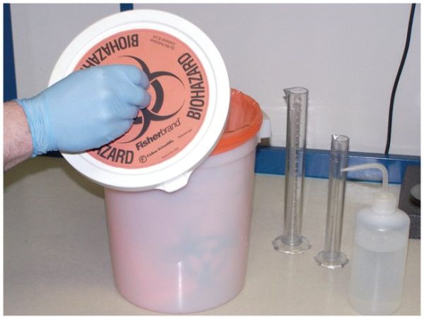 Fisherbrand™ Holders for Biohazard Autoclave Bags