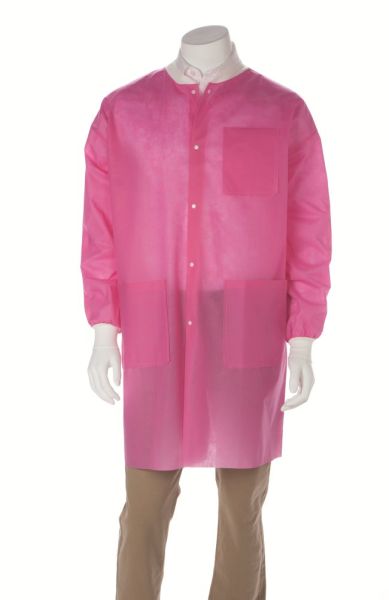 Fisherbrand# SMS Lab Coats Raspberry, 10