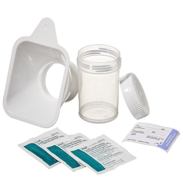 Thermo Scientific™ Samco™ Bio-Tite™ Midstream Specimen Containers, Kit with 90mL vial and funnel
