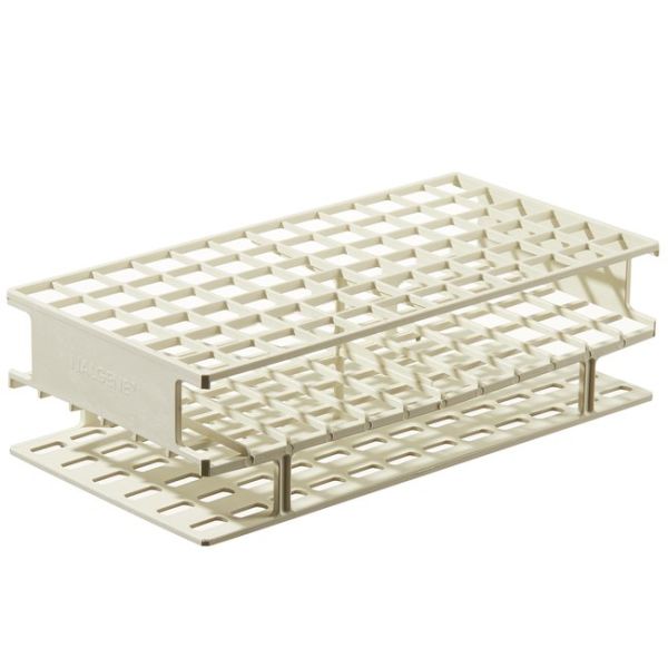 Unwire Test Tube Racks White 24.8x12.7cm