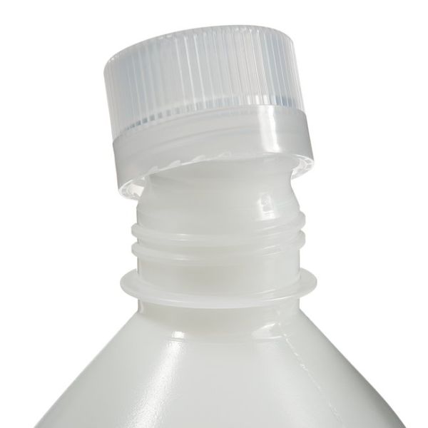 BOTTLE SQUARE HDPE 1L 6/PK