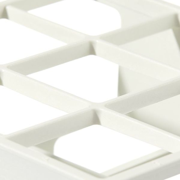 Half-Rack Unwire Acetal, White, For 30mm