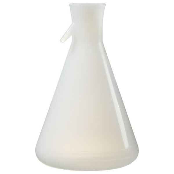 Polypropylene Flasks with Angled Tubulat