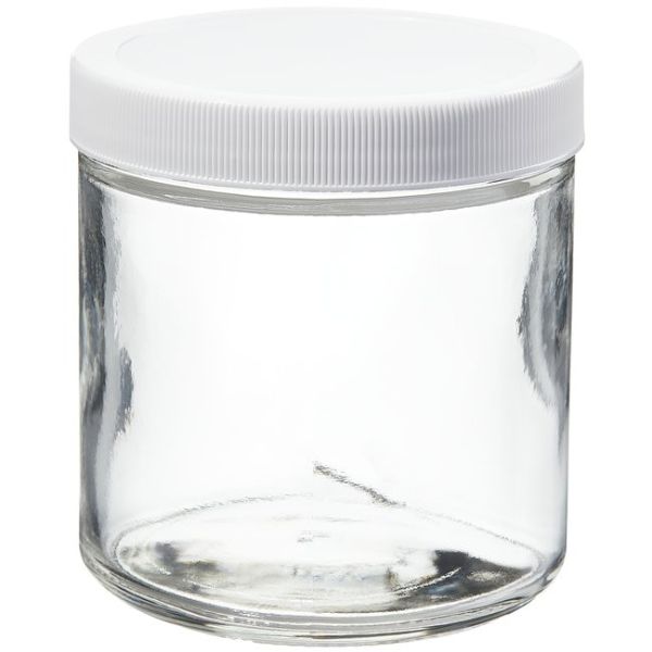 TS WM VOA Gls Jars w/Closure 500mL 12/Cs