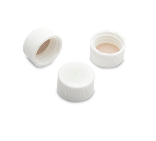 Thermo Scientific™ Septa for 20-400 Screw Cap, 0.005 in. white PTFE/0.06 in. clear silicone