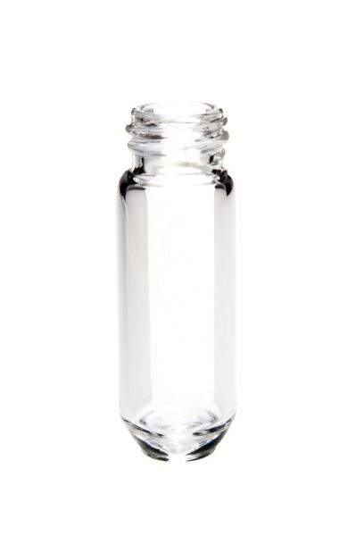 13mm Clear Glass Screw Vials, 125/Pk