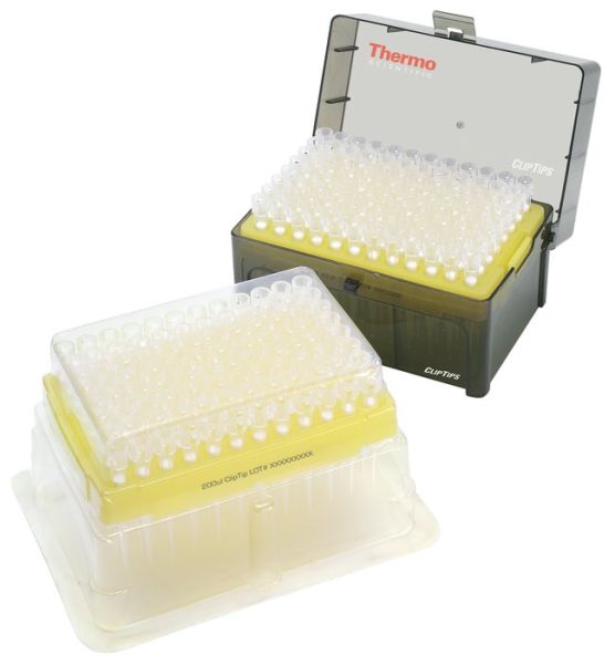 Non-Filtered 384 Format Pipette Tips,10/
