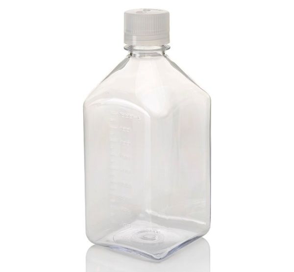 Bottle Square PC 1000 ML (4/pk)