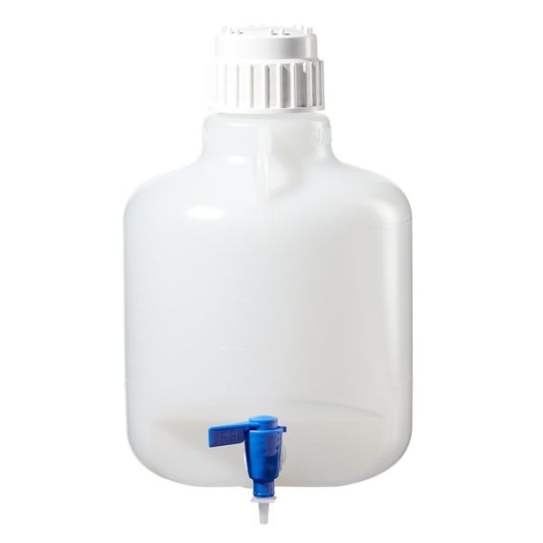 CARBOY W/SPIGOT PP 10 LITER