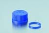 Screw-capswithlipsealGL45PPblue(10/CS)