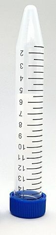 15ml conical bottom centrifuge tubes wit