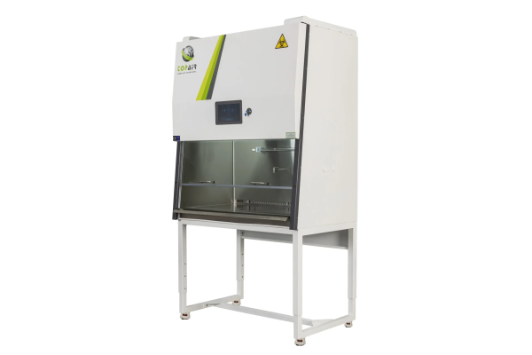 5 ft. PP Structure Biosafety Cabinet Class II A2, incl. IPMS, 2 taps, 2 power outlets, adjustable metal stand, casters and armrest (EU Certified)