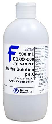  Buffer Solution, pH 4.00, Color-Coded Red (Certified), Fisher Chemical
