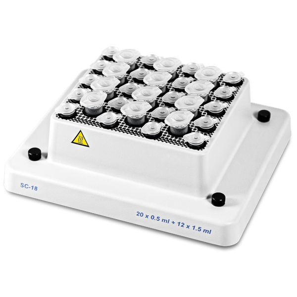 SC-1 Block for 20x05 ml+12x15 ml microtu