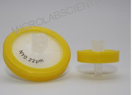 Nonsterile Nylon Syringe Filters, Pore:0.22(Î¼m), Housing Diameter:25(mm), 1000/Pk