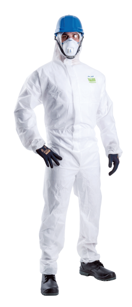 1000L Protective Coveralls, L, 50/Cs