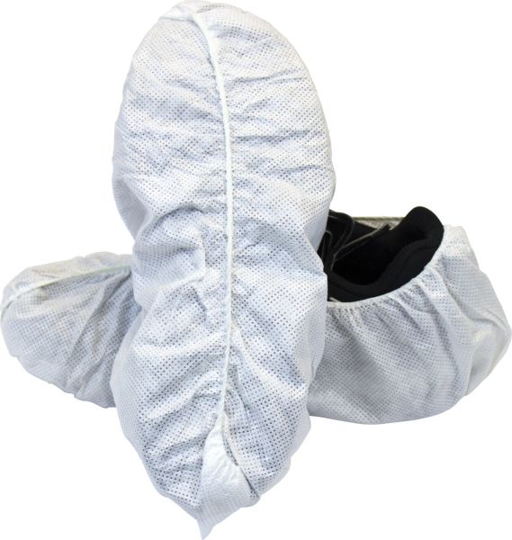 PP+CPE Shoe cover with white PVC sole, 2