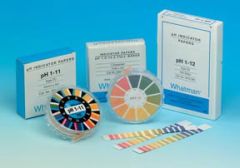 Whatman pH 0 to 14 Indicator Papers, CF Strips, 100/pk