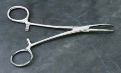 (IVD)Forcep, Hemostats Kelly, Curved, Se