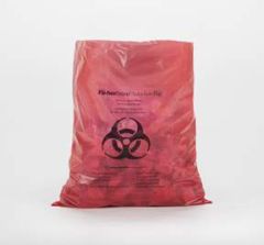 AUTOCLAVE BAGS, CLEAR/RED/YELLOW, PRINTED
BIOHAZARD, 610X810MM,  50PCS/PACK/ 200PCS/CASE