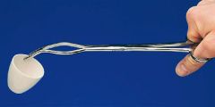Crucible Tongs Forged Stainless Steel 9"