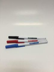 FB Cleanroom Pens, Black, 10/Pk