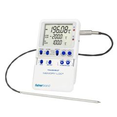 Fisherbrand™ Traceable™ Memory-Loc™ Datalogging Thermometers (Platinum RTD sensor; -200 to 105degC)