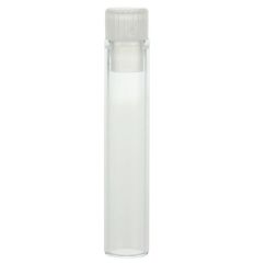 National Scientific 1mL Clear Glass Shell Vial with SepCap Pack of 200