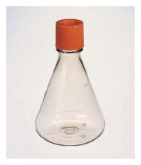 Erlenmeyer Flask wt Cap, 125ml, 50/Cs
